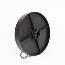 Poulie plastique Ø147mm - bétonnière 130 à 180L